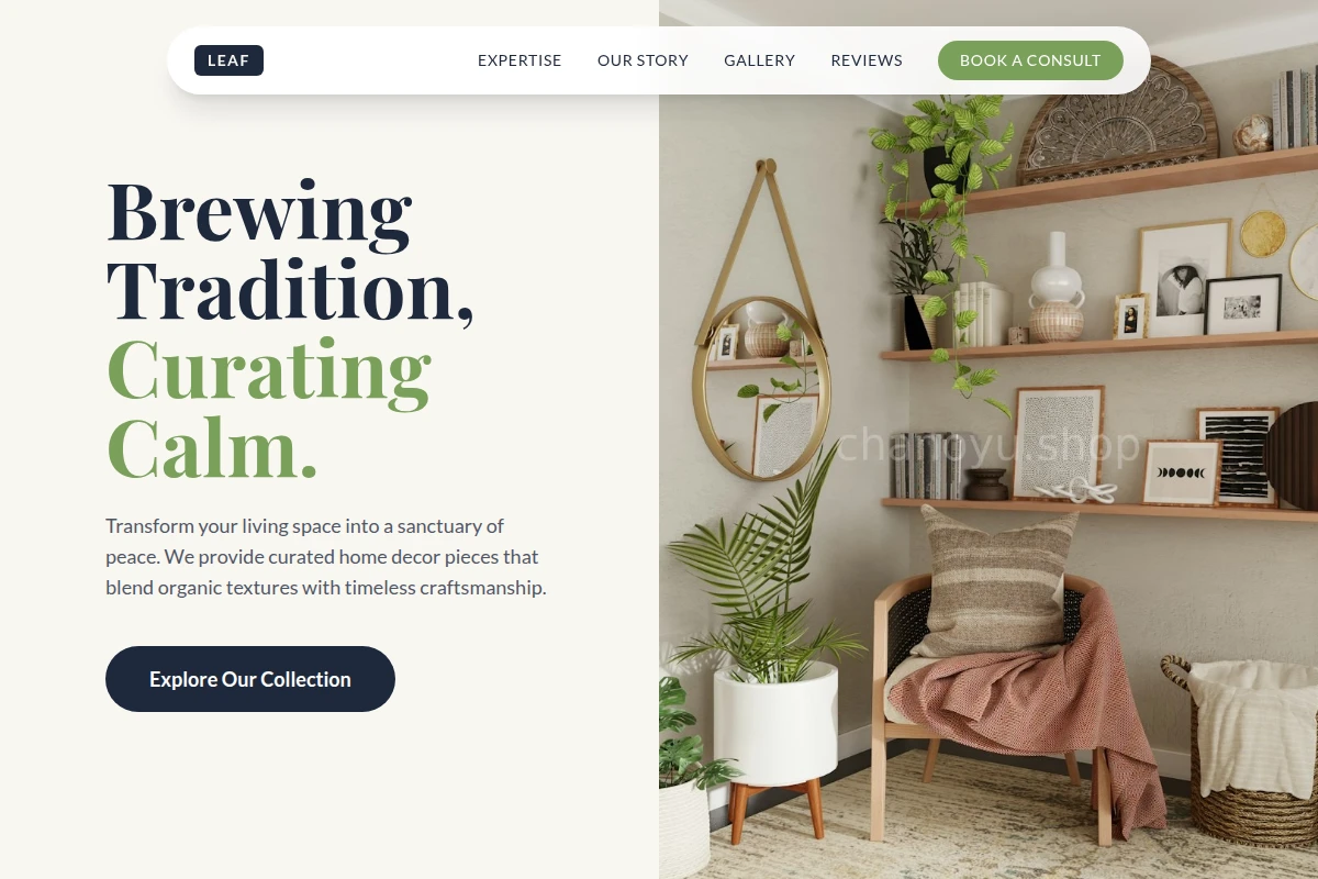 Leaf Home Decor