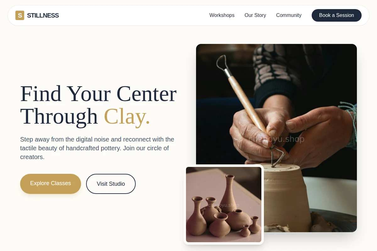 Stillness Pottery Ceramic Studio